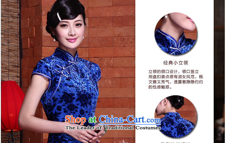 Seal of 2015 summer, upscale Silk Cheongsam cheongsam dress herbs extract improved short of daily retro style female picture color M brand, prices, picture platters! The elections are supplied in the national character of distribution, so action, buy now enjoy more preferential! As soon as possible.