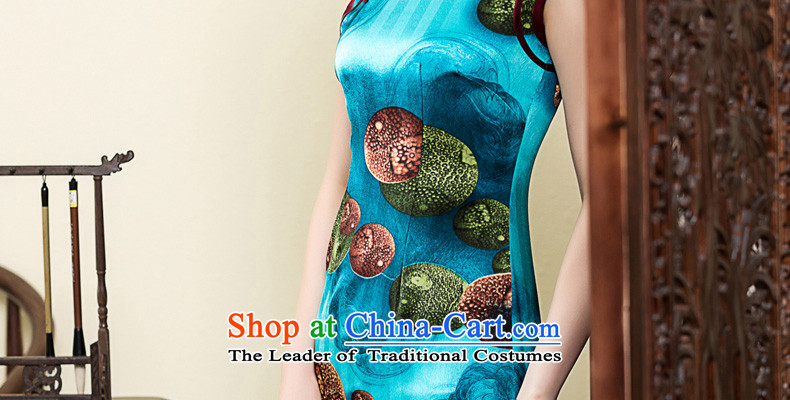  The spring of 2015 of a new seal, banquet high-end cheongsam look stamp elegant qipao Ms. short-sleeved improved skirt picture color L 20 days pre-sale prices, pictures, brand platters! The elections are supplied in the national character of distribution, so action, buy now enjoy more preferential! As soon as possible.