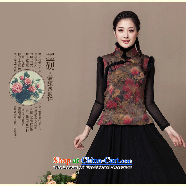 The seal of the Winter 2015 new cloud of incense yarn retro Tang vests silk Chinese qipao-T-shirt, a picture color M brand, prices, picture platters! The elections are supplied in the national character of distribution, so action, buy now enjoy more preferential! As soon as possible.