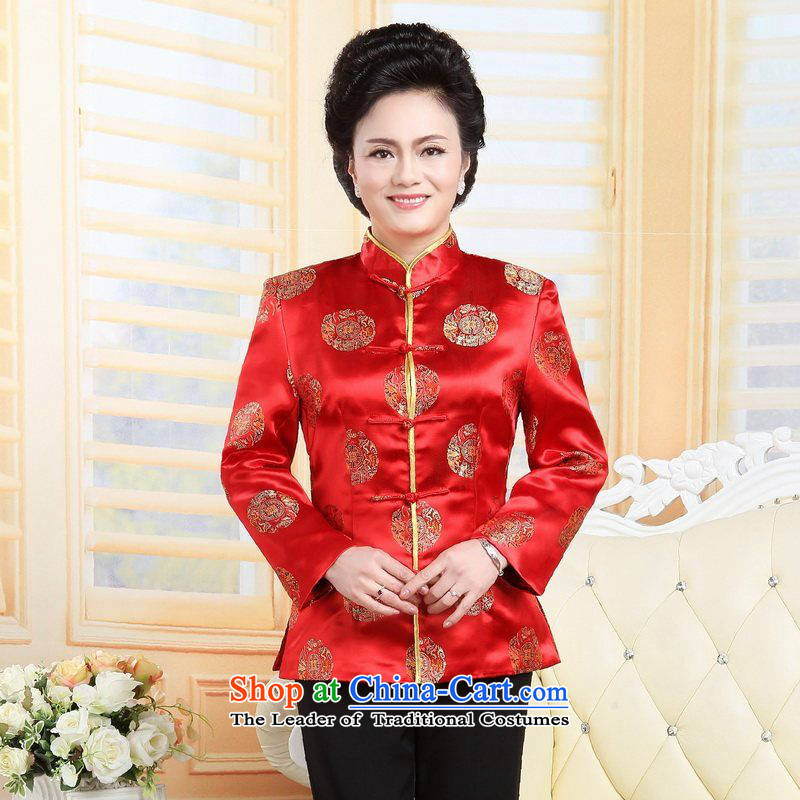 158 Jing in older women's blouses too Shou Tang wedding services will bring about Jing , , , L, red shopping on the Internet