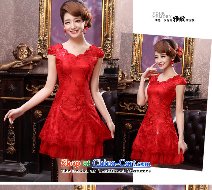 The privilege of serving-leung Summer 2015 new bride red Wedding Dress Short stylish lace qipao bows services S-38 red picture, prices, brand platters! The elections are supplied in the national character of distribution, so action, buy now enjoy more preferential! As soon as possible.