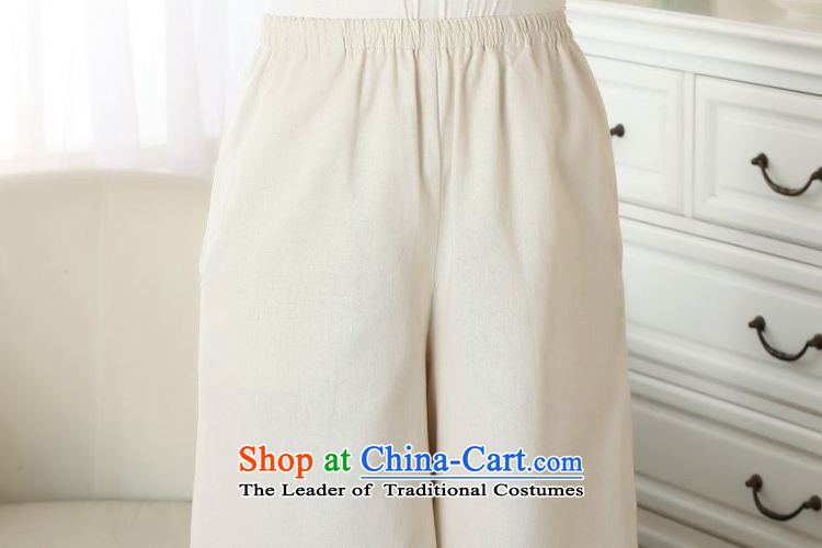158 Jing in older children trousers press summer elastic waist cotton linen pants hand-painted Tang mother pants 9 trousers ethnic-legged pants P0012 widen -A black M picture, prices, brand platters! The elections are supplied in the national character of distribution, so action, buy now enjoy more preferential! As soon as possible.