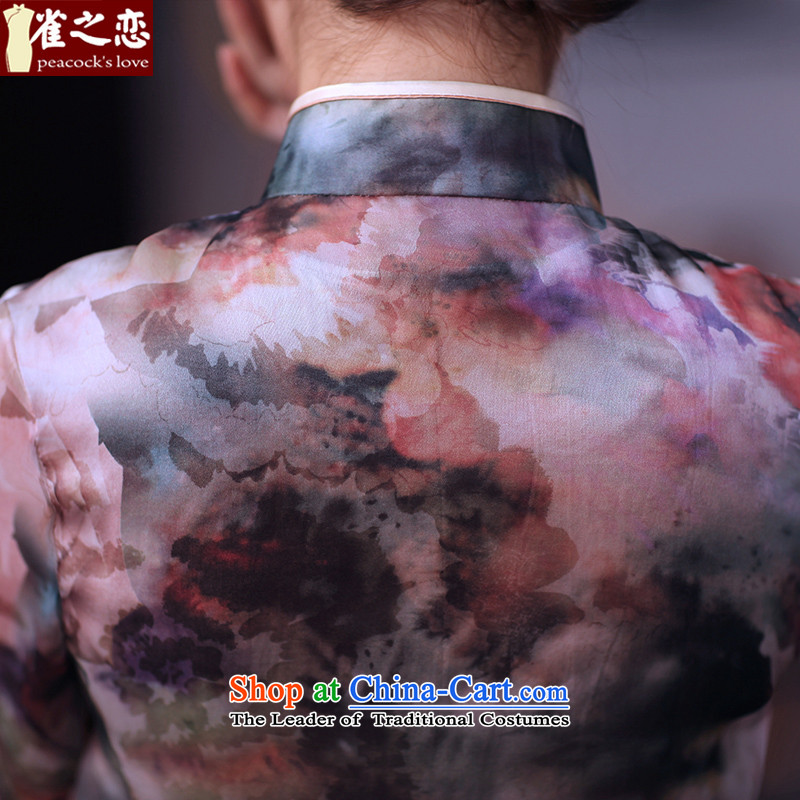 Love of birds such as clouds flower spring 2015 the new Chinese Tang dynasty two kits Ms. Tang blouses jacket QC628 figure M love birds , , , shopping on the Internet