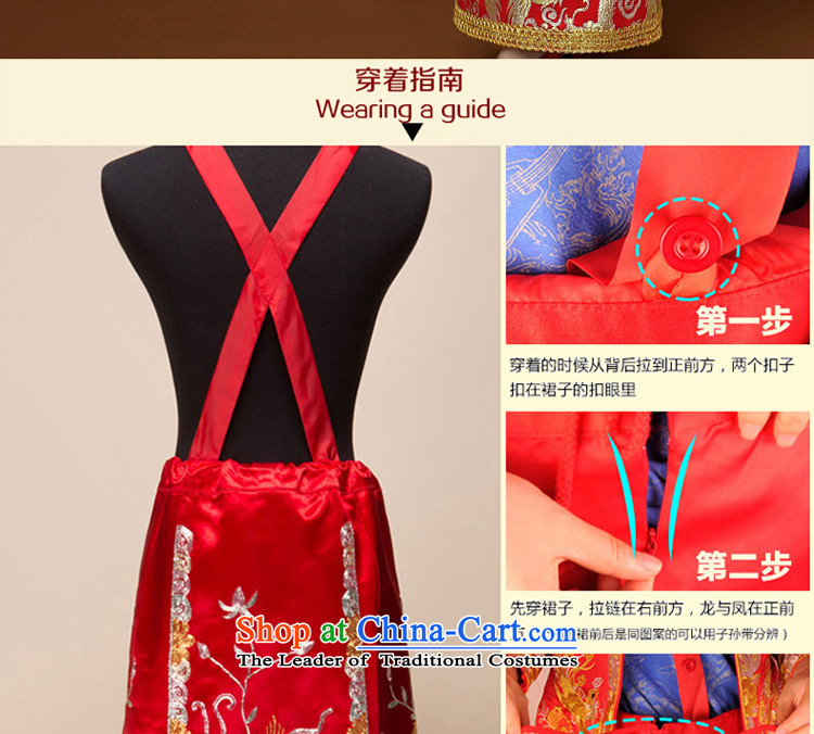 The privilege of serving-Leung Chiu-new marriage 2015 Sau Wo Service bridal dresses qipao bows serving Chinese dragon and the use of the Red 2XL pictures, skirts price, brand platters! The elections are supplied in the national character of distribution, so action, buy now enjoy more preferential! As soon as possible.