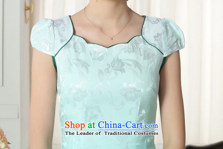 158 Jing gentlewoman stylish cotton jacquard cheongsam dress short Sau San new improved cheongsam dress photo color 2XL Photo, prices, brand platters! The elections are supplied in the national character of distribution, so action, buy now enjoy more preferential! As soon as possible.