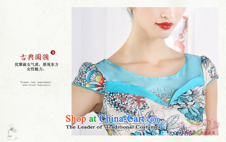 In accordance with the American female's retro stamp short spring qipao new short-sleeve female cheongsam dress LYE66627 GREEN XL Photo, prices, brand platters! The elections are supplied in the national character of distribution, so action, buy now enjoy more preferential! As soon as possible.