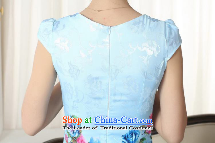 158 Jing new summer elegance Tang dynasty qipao improved graphics thin short cheongsam picture color 2XL Photo, prices, brand platters! The elections are supplied in the national character of distribution, so action, buy now enjoy more preferential! As soon as possible.