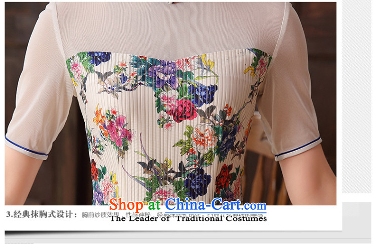 [Sau Kwun Tong] spend fang 2015 Summer new daily sexy cheongsam dress stylish improved dresses QD5101 SUIT S picture, prices, brand platters! The elections are supplied in the national character of distribution, so action, buy now enjoy more preferential! As soon as possible.