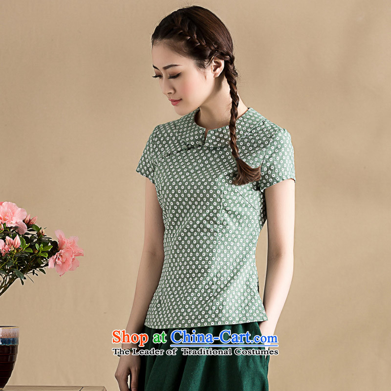 The seal on the original 2015 Spring/Summer new literary arts amenities Tang blouses saika dolls for Chinese Women's picture color M seal decreased by , , , shopping on the Internet