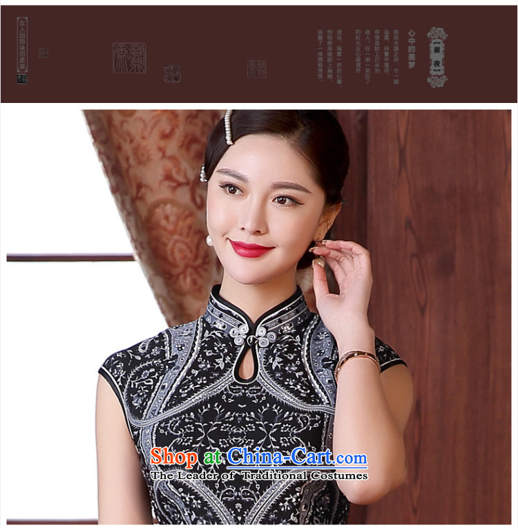 [Sau Kwun Tong] sensorial Summer 2015 new sexy cheongsam dress daily improved retro dresses QD5124 SUIT XXL picture, prices, brand platters! The elections are supplied in the national character of distribution, so action, buy now enjoy more preferential! As soon as possible.