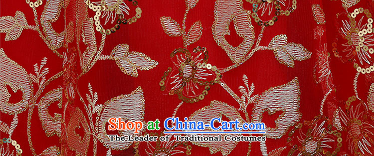 The dumping of the wedding dress spring and fall 2015 new bride bows to marry cheongsam long retro improved Sau San crowsfoot red XXL picture, prices, brand platters! The elections are supplied in the national character of distribution, so action, buy now enjoy more preferential! As soon as possible.