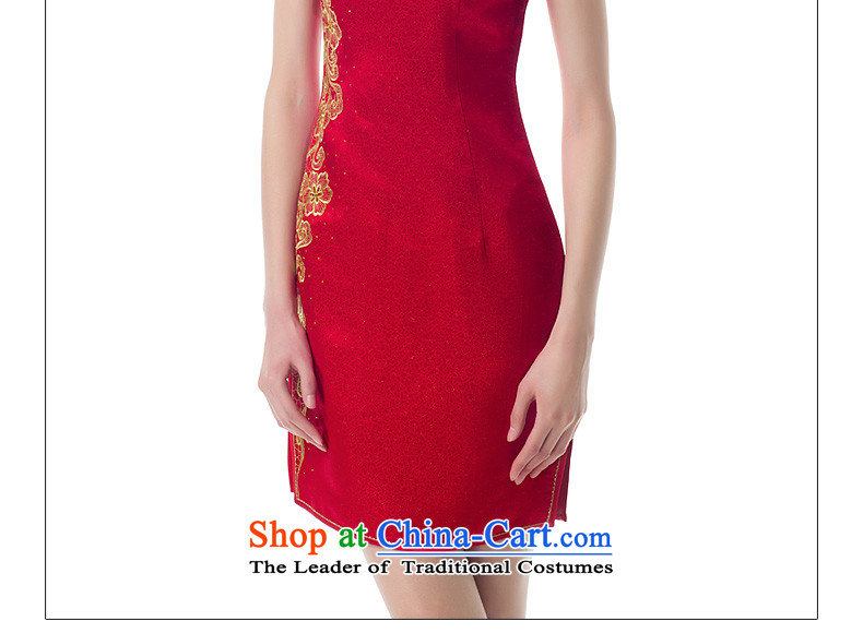 The women's true : 2015 spring/summer load new marriages embroidery short skirts female Sau San stylish qipao 01214 Main line 05 Red XL Photo, prices, brand platters! The elections are supplied in the national character of distribution, so action, buy now enjoy more preferential! As soon as possible.