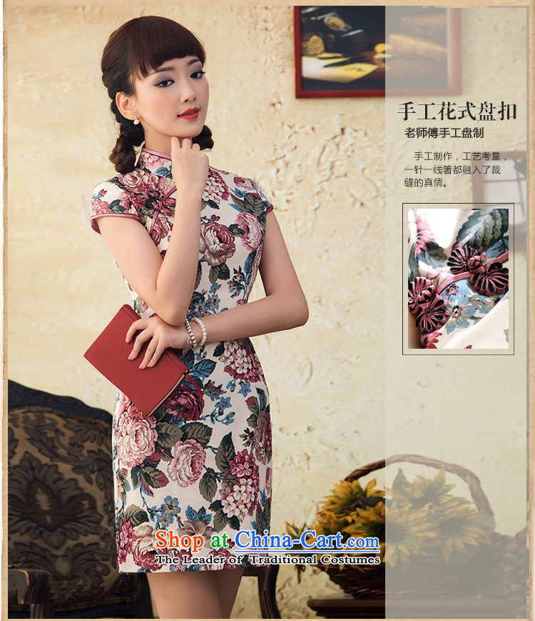 Splendid Spring New cheongsam dress Stylish retro republic of korea wind Sau San qipao suit S picture, prices, brand platters! The elections are supplied in the national character of distribution, so action, buy now enjoy more preferential! As soon as possible.