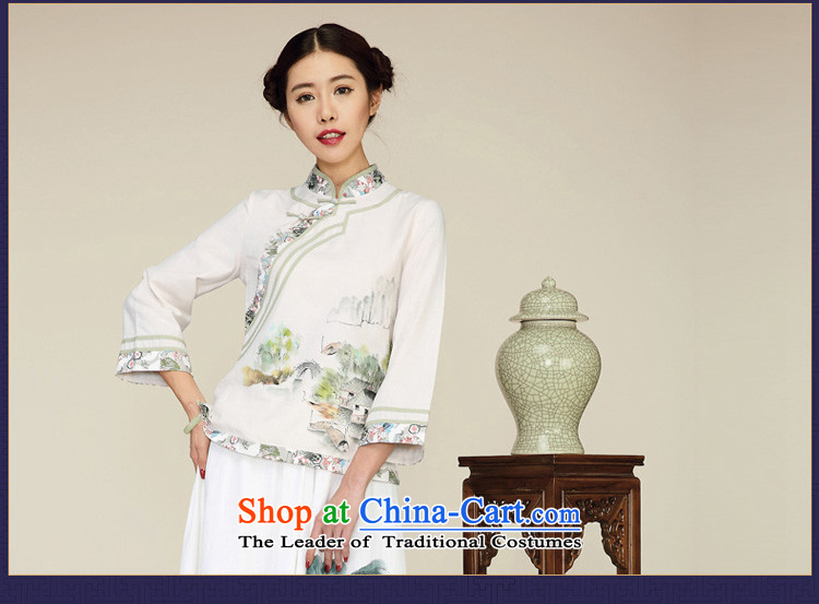 No. Tang Ramadan cotton linen Tang Women's clothes fall inside the new national wind retro female qipao Long-sleeve hemp color M brand, prices, picture platters! The elections are supplied in the national character of distribution, so action, buy now enjoy more preferential! As soon as possible.