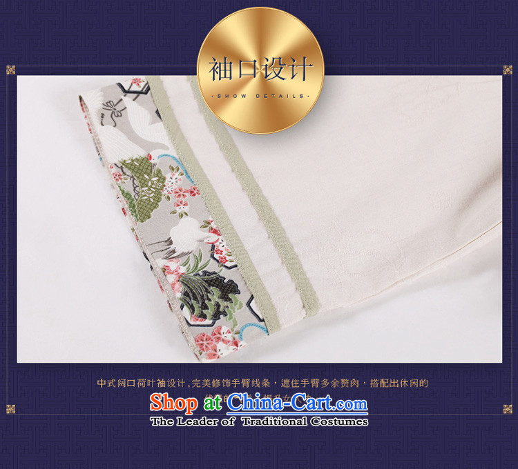 No. Tang Ramadan cotton linen Tang Women's clothes fall inside the new national wind retro female qipao Long-sleeve hemp color M brand, prices, picture platters! The elections are supplied in the national character of distribution, so action, buy now enjoy more preferential! As soon as possible.