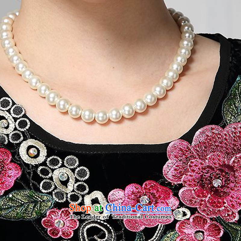Forest narcissus spring and autumn 2015 install new embroidery of Tang Dynasty relaxd mother cuffs with Silk Cheongsam stitching herbs extract lint-free t-shirt color picture XL, forests HGL-499 Narcissus (senlinshuixian) , , , shopping on the Internet