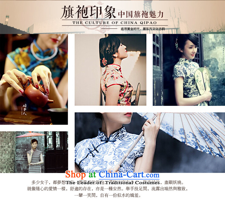 The spring and summer of 2015, Martin Taylor new ice green stamp then qipao short-sleeved improved stylish cheongsam dress small fresh Sau San temperament green S picture, prices, brand platters! The elections are supplied in the national character of distribution, so action, buy now enjoy more preferential! As soon as possible.