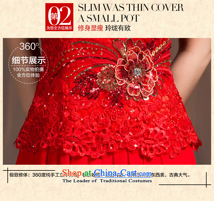 However Service Bridal Fashion Winter 2015 Spring New Red qipao gown short skirts marriage) Improved Chinese long red XL code picture, prices, brand platters! The elections are supplied in the national character of distribution, so action, buy now enjoy more preferential! As soon as possible.