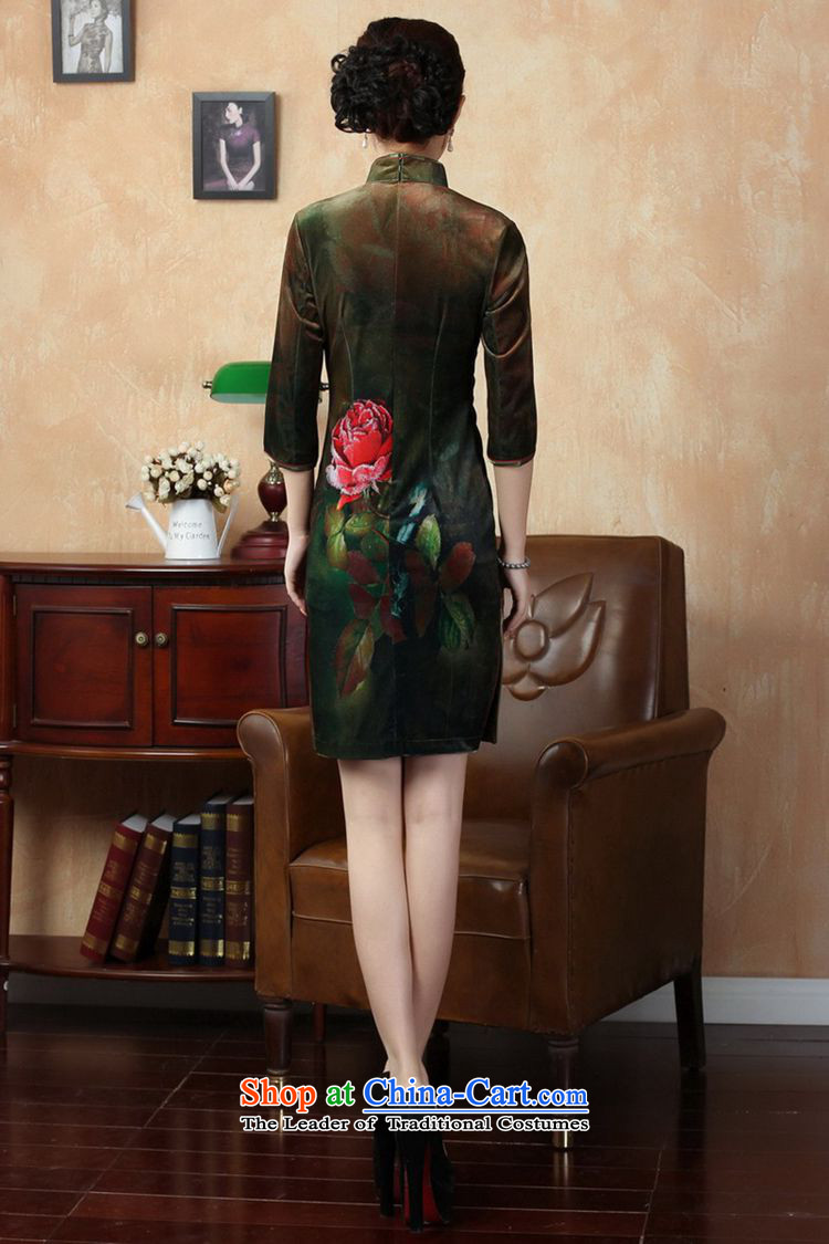 In accordance with the new fuser for women Stretch Wool poster stylish Kim Classic 7 short cheongsam dress cuff Sau San LGD/TD0002# figure M picture, prices, brand platters! The elections are supplied in the national character of distribution, so action, buy now enjoy more preferential! As soon as possible.