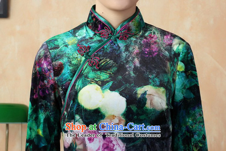 In accordance with the new fuser Tang dynasty women cheongsam Stretch Wool poster stylish Kim Classic tray clip short skirt LGD/TD0007# Sau San qipao Figure 2XL Photo, prices, brand platters! The elections are supplied in the national character of distribution, so action, buy now enjoy more preferential! As soon as possible.