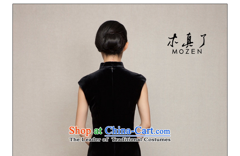 The women's true : The New Spring 2015 of Chinese embroidery cheongsam dress mother Sau San scouring pads fitted dresses 43000 01 Black M picture, prices, brand platters! The elections are supplied in the national character of distribution, so action, buy now enjoy more preferential! As soon as possible.