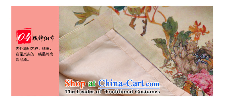 The women's true : 2015 spring/summer load new Chinese painting of Qipao short Sau San Couture skirt 43020 12 Dark Yellow M picture, prices, brand platters! The elections are supplied in the national character of distribution, so action, buy now enjoy more preferential! As soon as possible.
