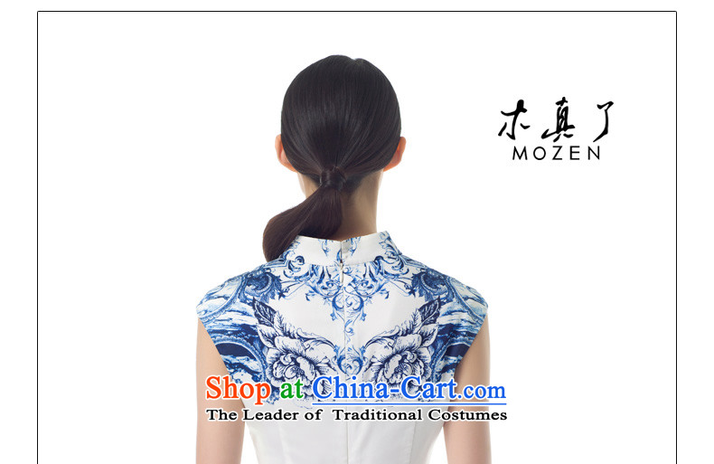 The women's true : 2015 spring/summer load new porcelain short of Qipao Stamp Sau San stylish girl skirt 42846 02 pure white S picture, prices, brand platters! The elections are supplied in the national character of distribution, so action, buy now enjoy more preferential! As soon as possible.