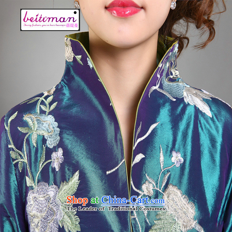 Ms. Arbour, Mrs Ingrid Yeung as fine embroidery women can reverse collar Tang dynasty long-sleeved wind jacket orange XL, Mrs Ingrid Yeung economy Overgrown Tomb , , , shopping on the Internet