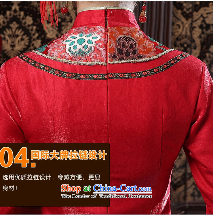 Shared guijin Keun-soo reel services Bridal Services Chinese wedding dresses wedding dress composites drink coca 2015 New Sau kimono red L code from Suzhou shipment picture, prices, brand platters! The elections are supplied in the national character of distribution, so action, buy now enjoy more preferential! As soon as possible.
