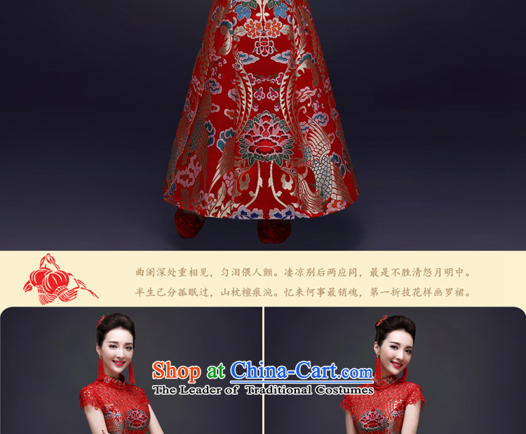 The privilege of serving-leung 2015 new bride services with the summer and fall of bows marriage cheongsam long red Chinese Dress Female Red M picture, prices, brand platters! The elections are supplied in the national character of distribution, so action, buy now enjoy more preferential! As soon as possible.
