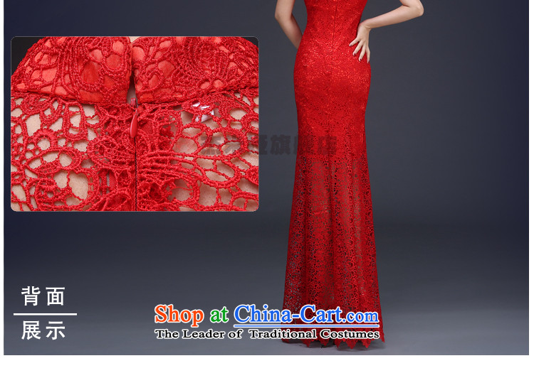 Jie mija bows to married women Red Dress 2015 new spring and summer, the length of Qipao Sau San red long S picture, prices, brand platters! The elections are supplied in the national character of distribution, so action, buy now enjoy more preferential! As soon as possible.