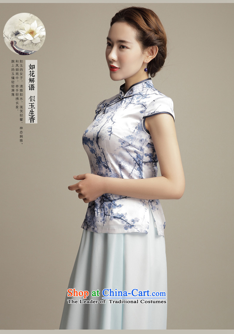 Bong-migratory 7475 2015 new summer, ome Silk Cheongsam stylish shirt short, Sau San Tong blouses DQ1550 elegant Suit M picture, prices, brand platters! The elections are supplied in the national character of distribution, so action, buy now enjoy more preferential! As soon as possible.