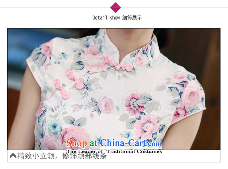 Joice mdaixe Bridge short-sleeved ethnic short of daily qipao cheongsam dress qipao load spring and autumn bride embroidery cheongsam dress improved 981 country color Tianxiang S picture, prices, brand platters! The elections are supplied in the national character of distribution, so action, buy now enjoy more preferential! As soon as possible.
