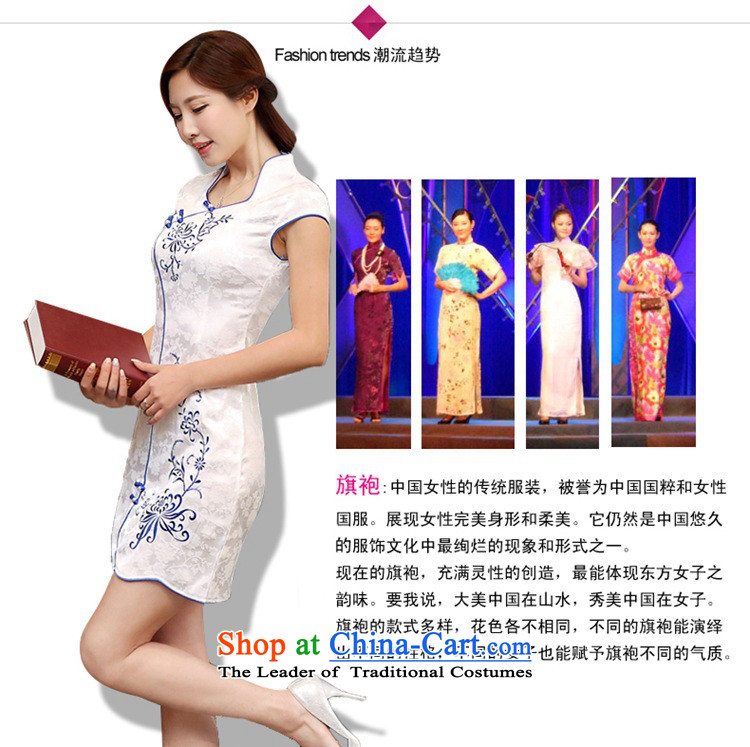 The stylish new joice improved cheongsam dress summer dresses daily video Ms. cheongsam look like thin Sau San cheongsam dress 986 of Short Cut Tsing Mudan L picture, prices, brand platters! The elections are supplied in the national character of distribution, so action, buy now enjoy more preferential! As soon as possible.