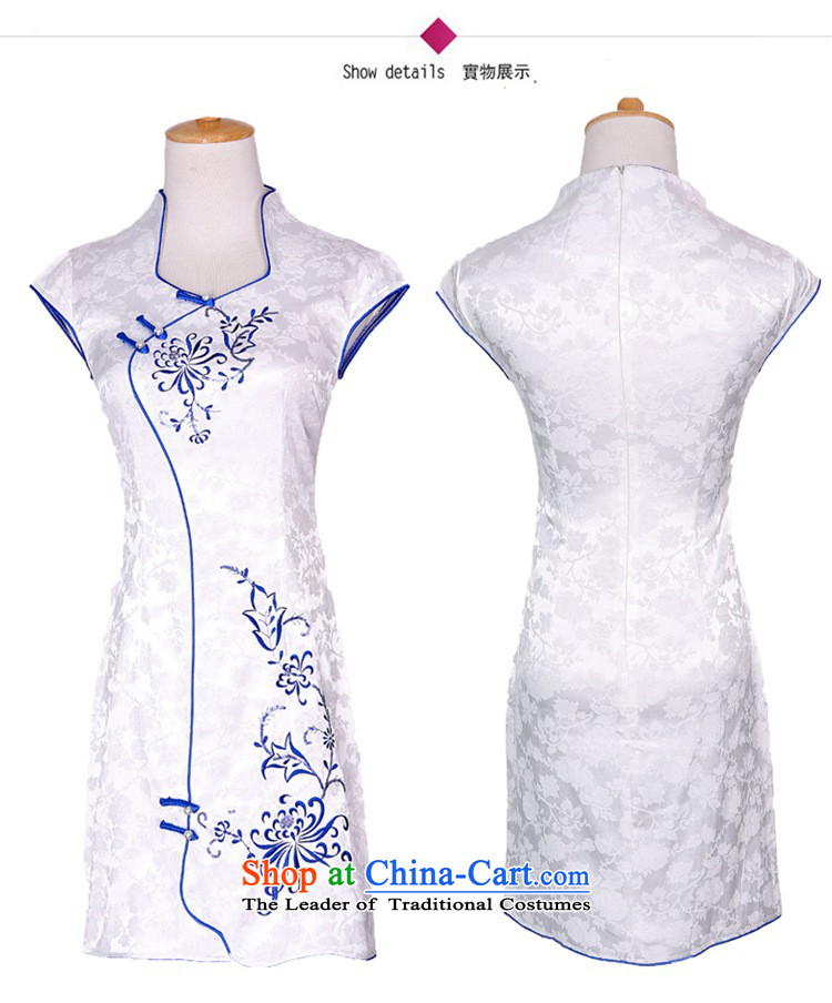 The stylish new joice improved cheongsam dress summer dresses daily video Ms. cheongsam look like thin Sau San cheongsam dress 986 of Short Cut Tsing Mudan L picture, prices, brand platters! The elections are supplied in the national character of distribution, so action, buy now enjoy more preferential! As soon as possible.