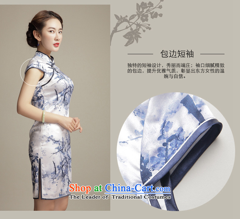 Bong-migratory 7475 deplored the new summer of 2015 MUI Silk Cheongsam daily retro Sau San stamp cheongsam dress suit M pictures, DQ1582 price, brand platters! The elections are supplied in the national character of distribution, so action, buy now enjoy more preferential! As soon as possible.
