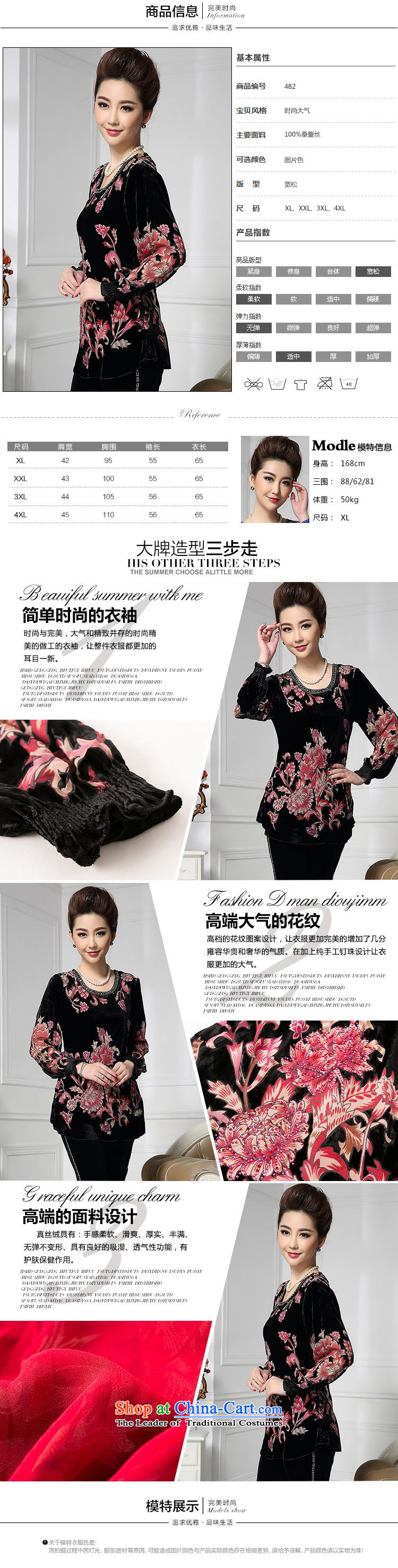 Forest narcissus spring and autumn 2015 install new Wristband creases nail PEARL FLOWER elegant Tang dynasty mother boxed silk stitching herbs extract lint-free t-shirt color picture XXL pictures HGL-482, prices, brand platters! The elections are supplied in the national character of distribution, so action, buy now enjoy more preferential! As soon as possible.