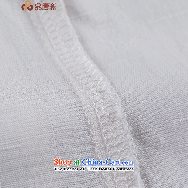 Tang Ramadan summer products new 2015 ethnic Sau San video short-sleeved thin cotton linen improved Chinese Tang blouses white L, No. Tang Ramadan , , , shopping on the Internet