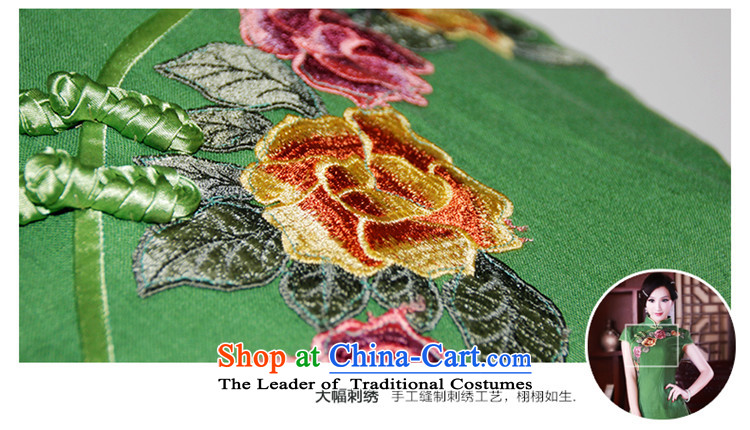 After a day of spring wind China wind cotton linen improved Tang blouses retro ethnic qipao cloth 5025 Green XL Photo, prices, brand platters! The elections are supplied in the national character of distribution, so action, buy now enjoy more preferential! As soon as possible.