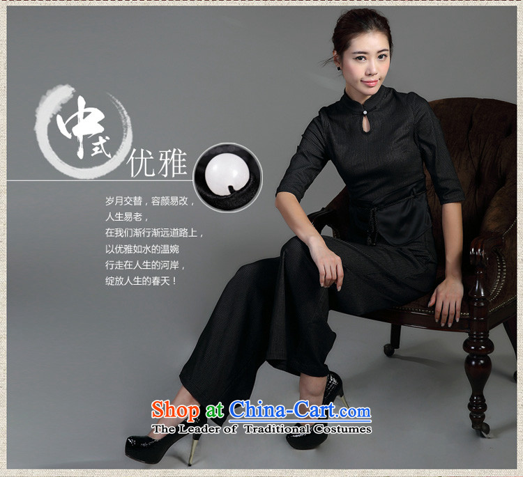 No. Tang Spring Ramadan 2015 new ethnic collar disc detained Sau San Han-shirt qipao improved black XL Photo, prices, brand platters! The elections are supplied in the national character of distribution, so action, buy now enjoy more preferential! As soon as possible.