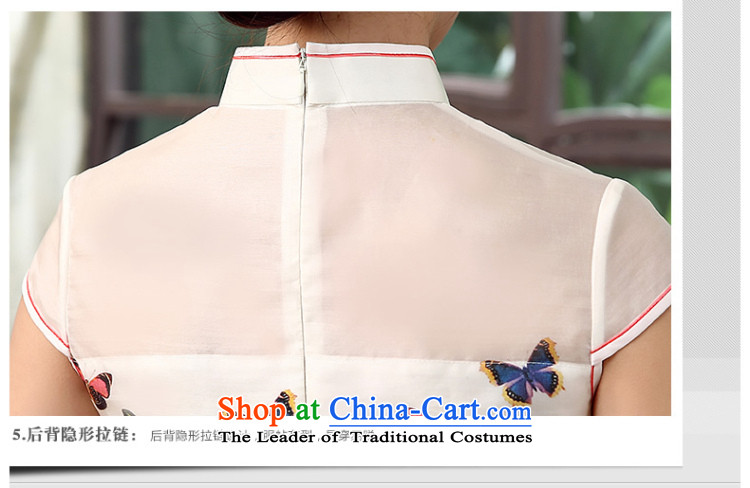 [Sau Kwun Tong] withdrawal of the sphenoid Summer 2015 New Silk yarn qipao eugen duerrwachter improved Stylish retro QD5310 Suit M picture, prices, brand platters! The elections are supplied in the national character of distribution, so action, buy now enjoy more preferential! As soon as possible.