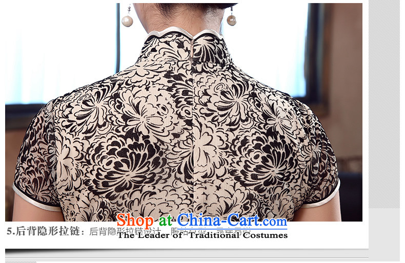 [Sau Kwun Tong] spent summer's 2015 new daily retro qipao improved stylish dresses QD5333 SUIT XXL picture, prices, brand platters! The elections are supplied in the national character of distribution, so action, buy now enjoy more preferential! As soon as possible.