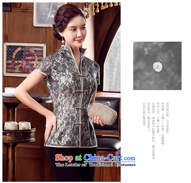 [Sau Kwun Tong] Emily Mr Ngan New 2015 composite lace Tang Women's clothes, Ms. Tang blouses TD5331 SUIT XXL picture, prices, brand platters! The elections are supplied in the national character of distribution, so action, buy now enjoy more preferential! As soon as possible.