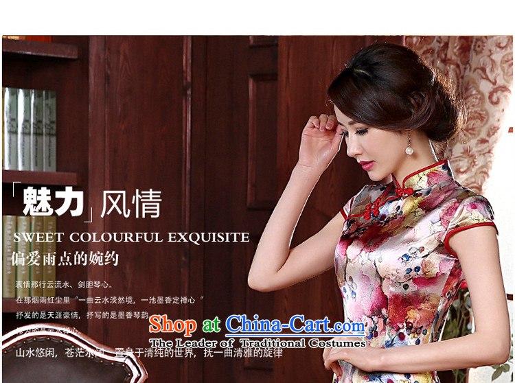 At 2015 new pro-silk cheongsam dress dulls retro herbs extract routine cheongsam dress stylish Red 2XL photo enhancement, prices, brand platters! The elections are supplied in the national character of distribution, so action, buy now enjoy more preferential! As soon as possible.