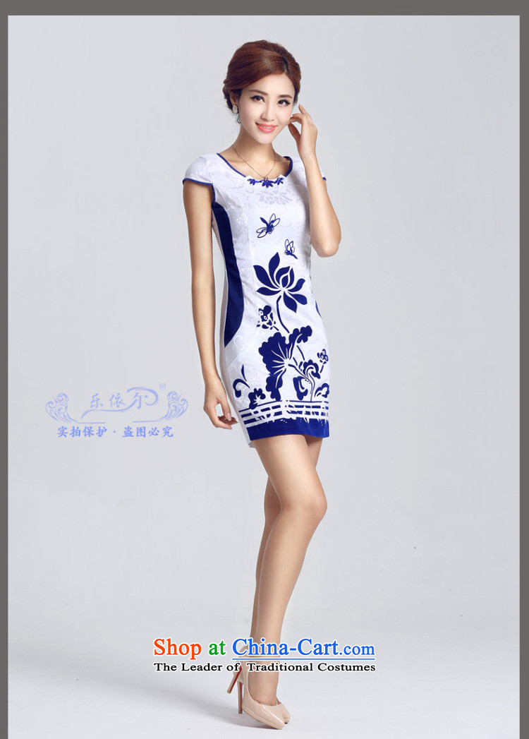 According to the women's America new women's dresses improved female short skirt elegant furnished in a classic style qipao) Daily LYE33302 White XXL picture, prices, brand platters! The elections are supplied in the national character of distribution, so action, buy now enjoy more preferential! As soon as possible.