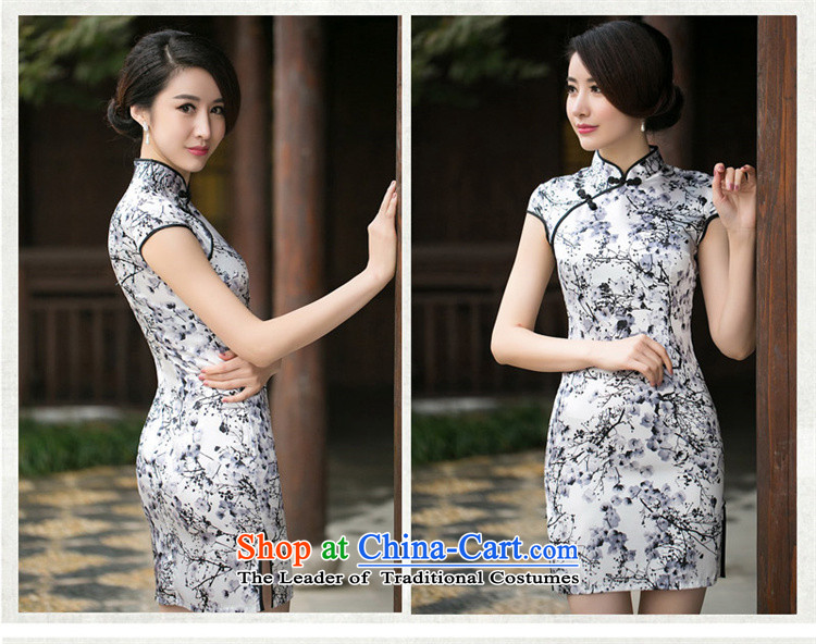The cheer her bathing in the Hui new summer stamp cheongsam dress antique paintings short-sleeved cheongsam dress qipao ZA 056 suits Ms. L picture, prices, brand platters! The elections are supplied in the national character of distribution, so action, buy now enjoy more preferential! As soon as possible.