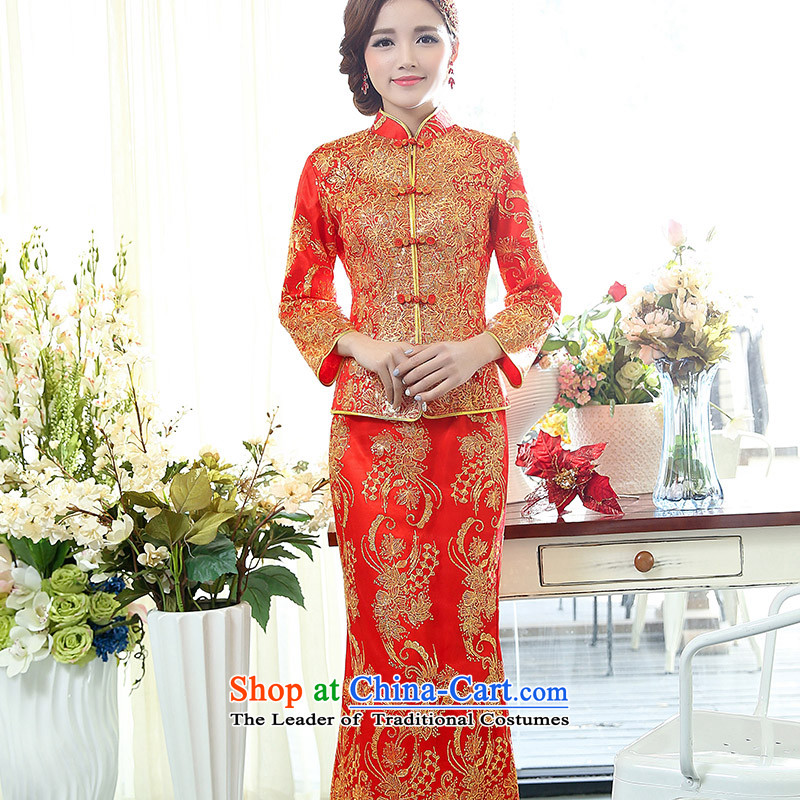 Read and el-soo 2015 spring outfits female minimalist Sau San Chinese wedding dress bride long qipao and Kennedy 1508A bows services for TCDC. Kim, L, el-soo , , , shopping on the Internet