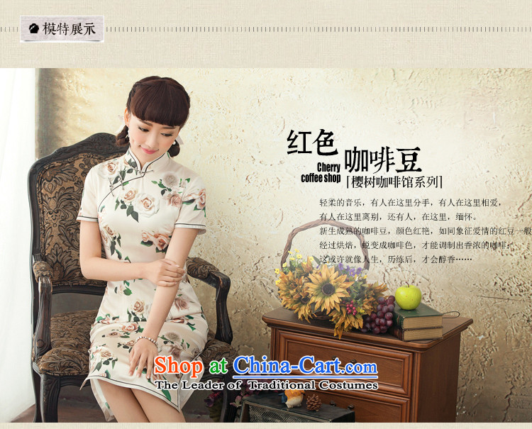 A Pinwheel Without Wind poem was really Yat Silk Cheongsam improved long summer 2015 spring outfits of the Republic of Korea cheongsam dress Daily White XL Photo, prices, brand platters! The elections are supplied in the national character of distribution, so action, buy now enjoy more preferential! As soon as possible.