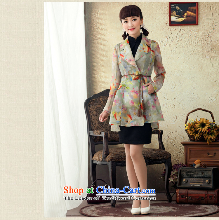 A Pinwheel Without Wind autumn inhuman ethnic Yat-stamp windbreaker female new spring and summer 2015. long long-sleeved sweater Suit M picture, prices, brand platters! The elections are supplied in the national character of distribution, so action, buy now enjoy more preferential! As soon as possible.