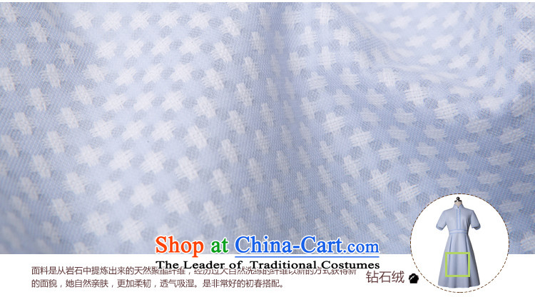 A Pinwheel Without Wind-Ching Lau Yat  2015 new ethnic lace dresses retro autumn temperament summer skirt blue Sau San S picture, prices, brand platters! The elections are supplied in the national character of distribution, so action, buy now enjoy more preferential! As soon as possible.